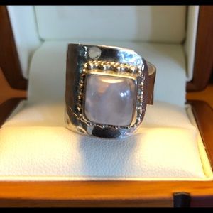 Sterling Silver Moonstone Ring